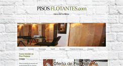 Desktop Screenshot of pisosflotantes.com